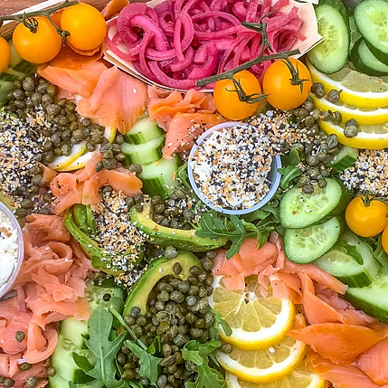Smoked Salmon Board