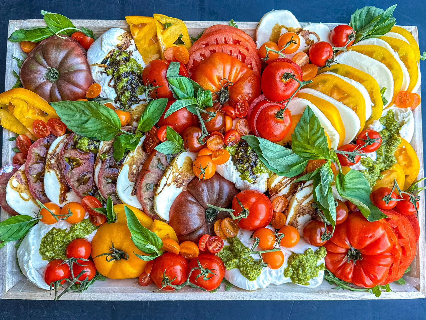 Burrata & Fresh Mozzarella Platter