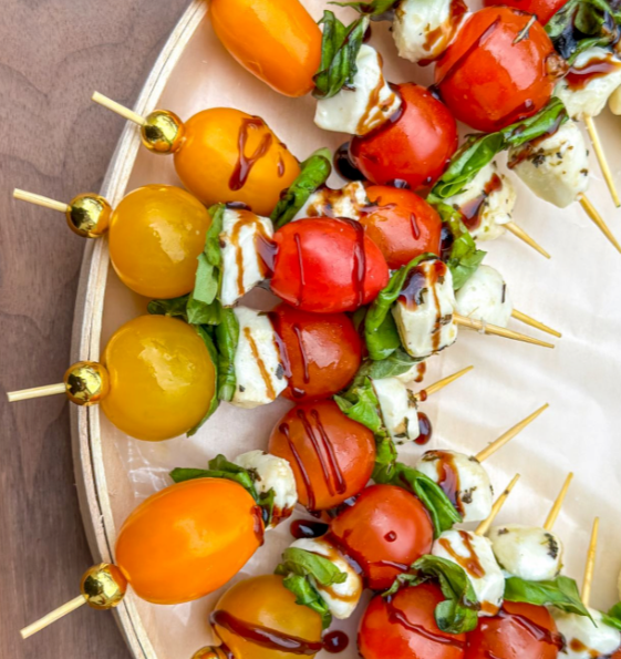 25 Caprese Skewers